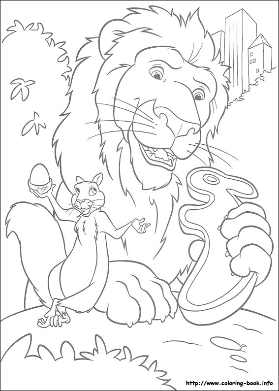 The Wild coloring picture